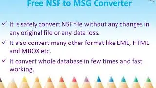 NSF to MSG Converter Tool