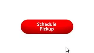 Schedule Pickup Computer Mouse Clicking Animation on white background