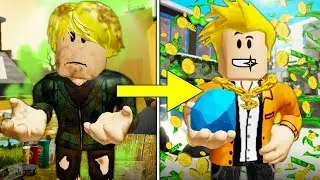 Homeless To Happiness ( A Sad Roblox Movie)