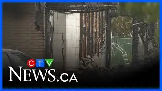 Fast-moving fire destroyed Sarnia home