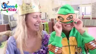 Opera4Kids performs a Princess Show - The Enchanted Tail - for Ronald McDonald House of Charities