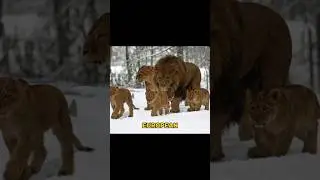 Types of lion #shorts #lion #liontypes