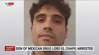 Son of Mexican drug lord El Chapo arrested