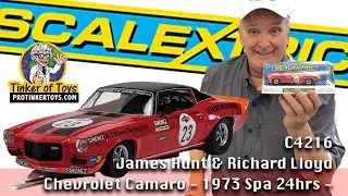 Chevrolet Camaro &mdash; 24 часа Спа 1973 года &mdash; Джеймс Хант и Ричард Ллойд | C4216 | Scalextric