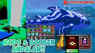 Mau tanya, langsung masuk aja!! LIVE SANTUY Ngerumpi sambil Mancing - Fish it Roblox