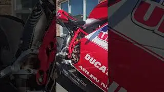 Ducati 999S Parts Unlimited Edition with Full Titanium Race Exhaust Sound Clip!