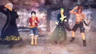 【MMD One piece】 ・killer lady・ (Luffy, Ace, Law, Zoro)