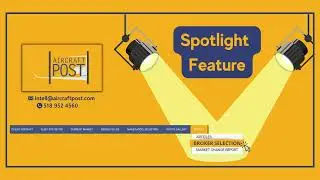 Broker Selection Tool | AircraftPost's Spotlight Feature