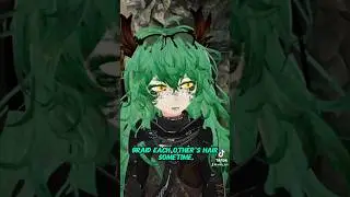 Envy being a Sweet Boy 💚🖤 #femboyvtuber