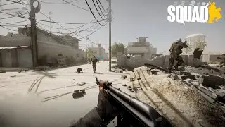 SOLO Attacking INSURGENTS BACK FOB in Squad