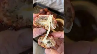 Cheese Stuffed Meatballs