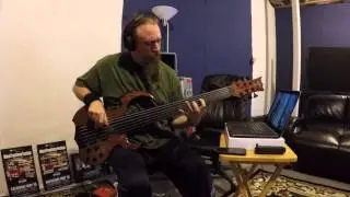 Steve Di Giorgio bass recording play through - Gone In April, The Curtain Will Rise part1
