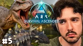 Notre PREMIER T-REX (et une expédition FLOP) 💀 | ARK ASCENDED