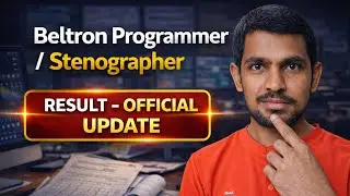 Beltron New Update 2026 | Programmer / Stenographer Result Official Notification 