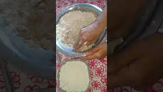 Arikala pindi Rotte, Dr Khader Vali recipe (Kodo Millet roti preparation at home using Kodo flour)