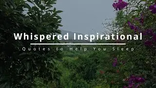 Sleep and Relax ASMR -  Whispered Inspirational Quotes to Help You Sleep