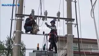 MARSHINE China Durable Steel Climber For 10KV Powerline Installation  #steel #climber #tools #cable