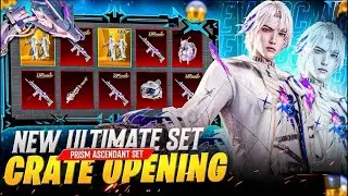 20,000 UC🔥NEW ULTIMATE SET PRISM ASCENDANT CRATE OPENING | SCARL LUCKIEST CRATE OPENING BGMI #bgmi