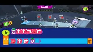 Let's Play - Rabbids Coding, Level 15