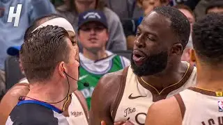 Draymond Green Gets HEATED After a Flagrant vs Mavs 😬