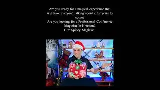 A Professional Conference Magician Houston