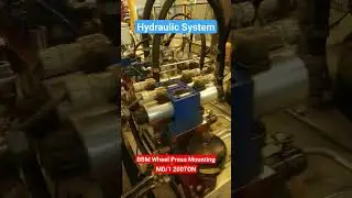 Hydraulic System | BBM Wheel Press Mounting | MD/1 200TON