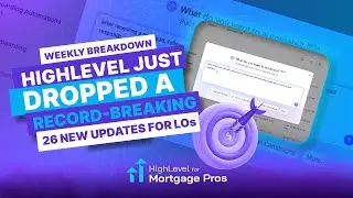 HighLevel Just Dropped 26 Updates 🚨 Contact Pages, Workflows + More