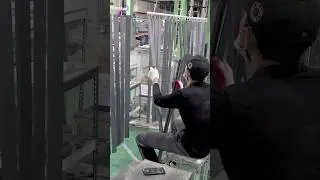 Metal Angle Making Process. Steel Rack Shelf Factory #allprocessofworld