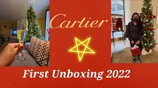 First Unboxing 2022: Cartier❤🥰 including shopping vlog🥰🌟❤🥳: