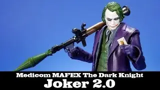Обзор фигурки MAFEX Джокер 2.0 Темный рыцарь Medicom