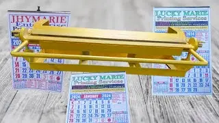 heavy duty calendar clip rimming machine