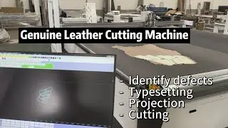 Leather Cutting Machine | CNC Osciallting Knife Cutting Machine