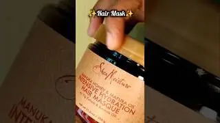 @sheamoisture #hairmask #haircare  #healthyhair #youtubeshorts