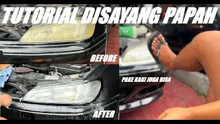 Tutorial -  Modal Goceng beli Coumpound bikin Headlamp Kinclong @garasikacang