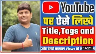 how to set up default tags description and monetisation to save time