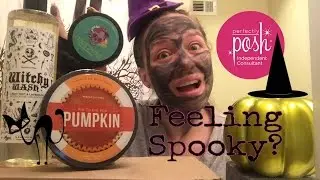 Perfectly Posh Spooky Cackle Spackle face mask {Product Review}