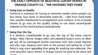 beautiful luxury homes in orange county ca