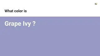 Grape Ivy color #979ac4 hex color - Blue color - Warm color 979ac4