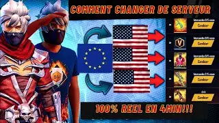 Comment changer de SERVEUR sure Garena Free Fire | FREE FIRE FRANCE