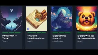 Layer3 Quests - Scroll, Venom Network, Wombat Exchange, Prime Protocol