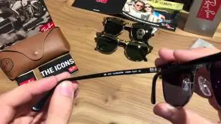Ray Ban RB3016 Clubmaster Fleck