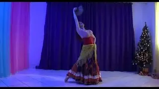 Cissa Maya   Demontração de Elementos de Dança Cigana