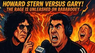 Howard Stern Versus Gary! The Rage Is Unleashed On Bababooey &ndash; Jackie Explodes In The Night!
