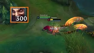 Why does Draven with 300 Stacks not Execute?