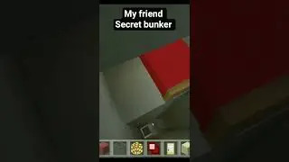 minecraft my friend secret bunker. support #freefire #sarzendjsong #shorts