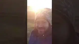 Imam waleed Hakeem from Arctic with Midnight Sun Subhan Allah