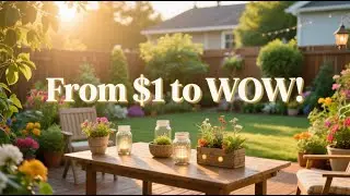 Dollar Tree Garden Hacks That Look Expensive | Genius Budget DIY Ideas for Your Backyard