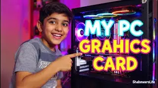 My PC Graphics Card & Rainbow Colors Showcase | Tech & Fun Vlog | ShahmeersLife