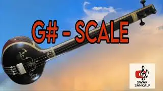 G SHARP TANPURA / G# SCALE / BEST FOR SINGING PRACTICE / YOGA / MEDITATION #tanpura #music #singing 