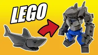 Lego Mecha King Shark! Lego Small Mech Series 1 Ep 33